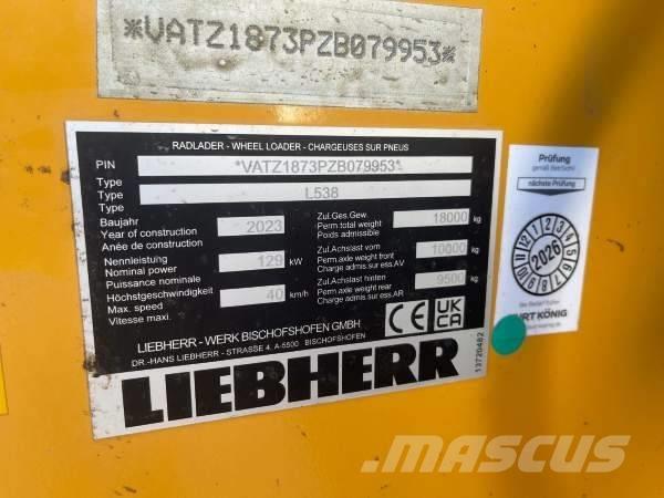 Liebherr L 538 V Tekerlekli yükleyiciler