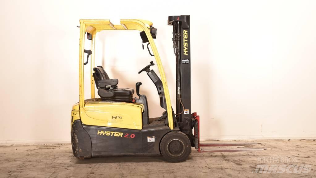 Hyster J2.0XNT Elektrikli forkliftler