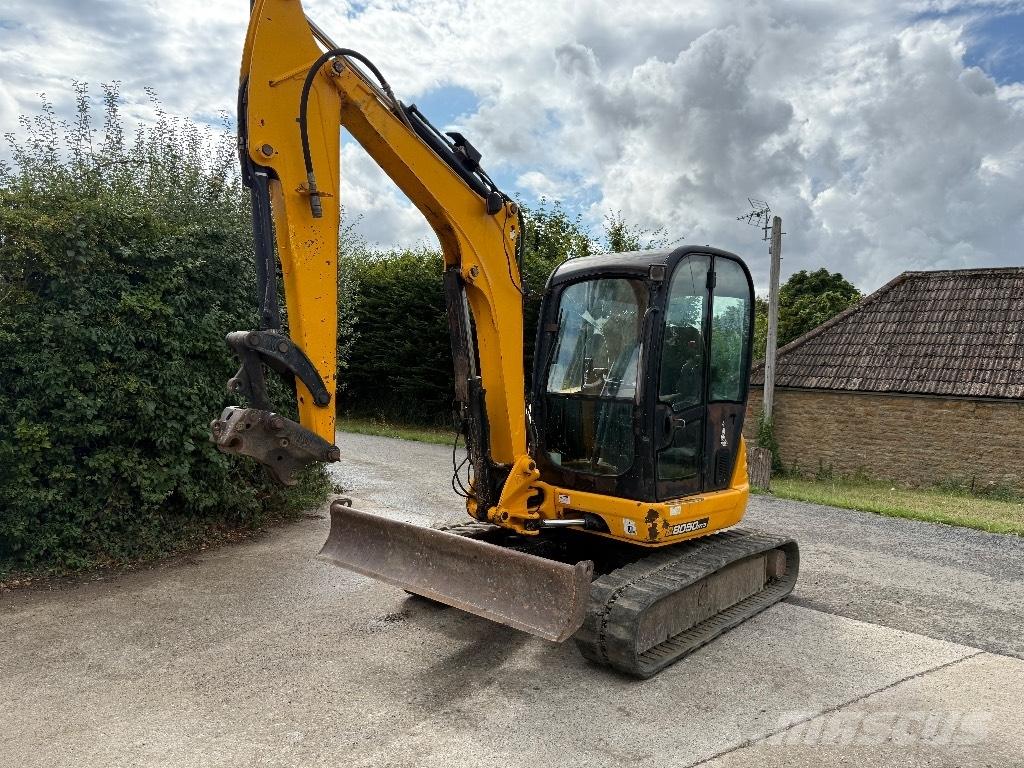 JCB 8050 RTS Mini ekskavatörler, 7 tona dek