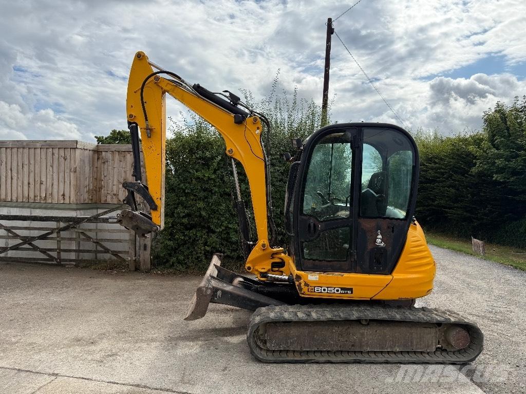 JCB 8050 RTS Mini ekskavatörler, 7 tona dek