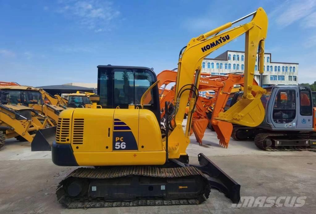 Komatsu PC 56 Mini ekskavatörler, 7 tona dek