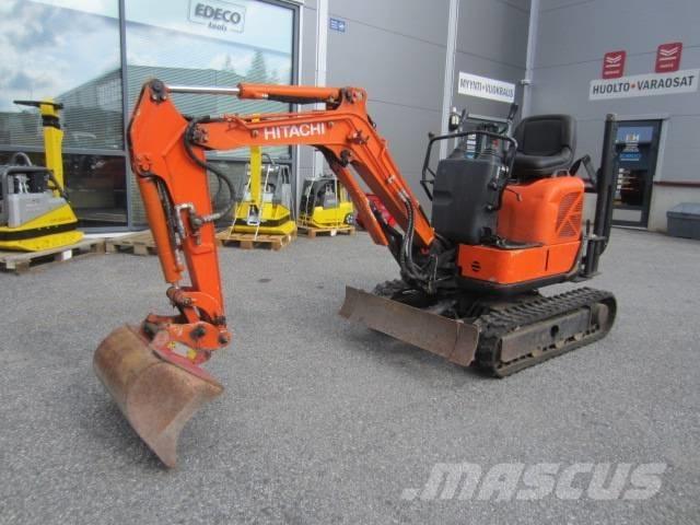 Hitachi ZX 10 Mini ekskavatörler, 7 tona dek
