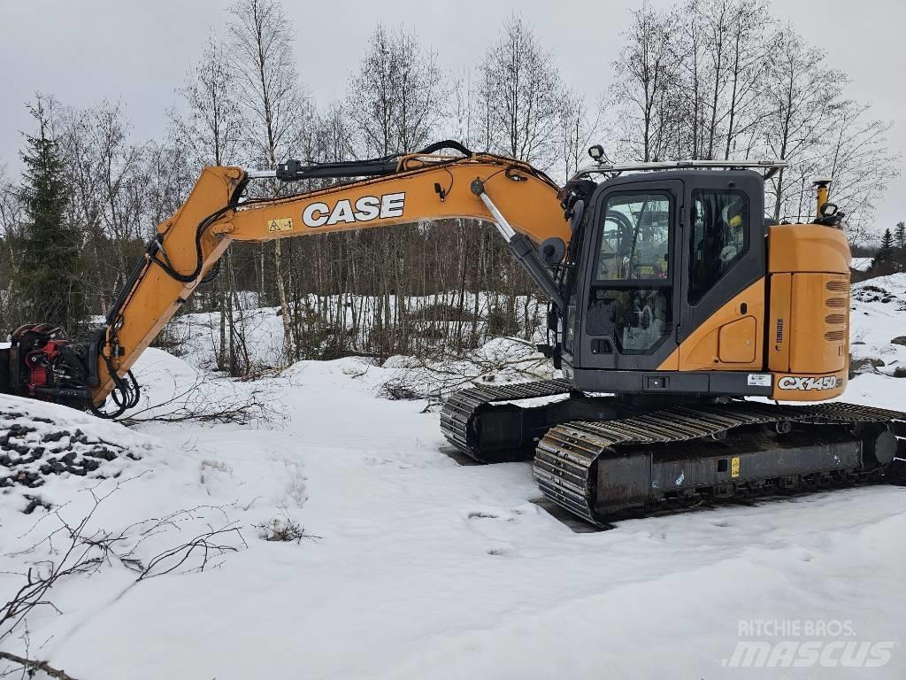 CASE CX 145 D SR Paletli ekskavatörler