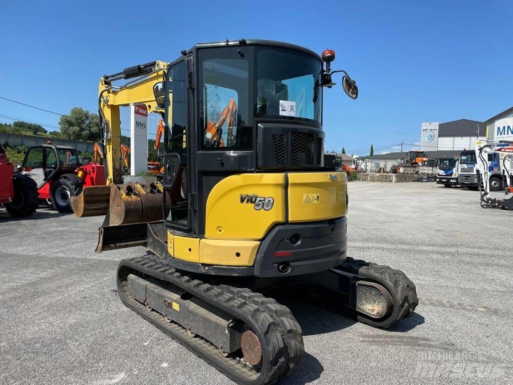 Yanmar Vio 50-6 Mini ekskavatörler, 7 tona dek