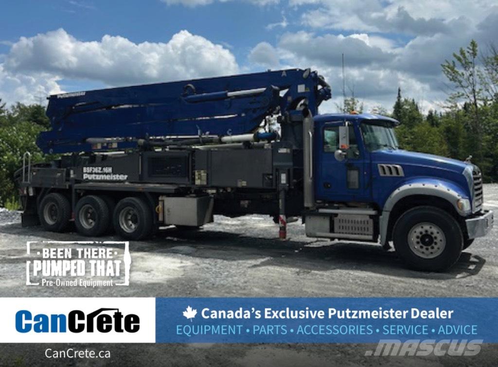 Putzmeister 36Z.26H Beton pompaları