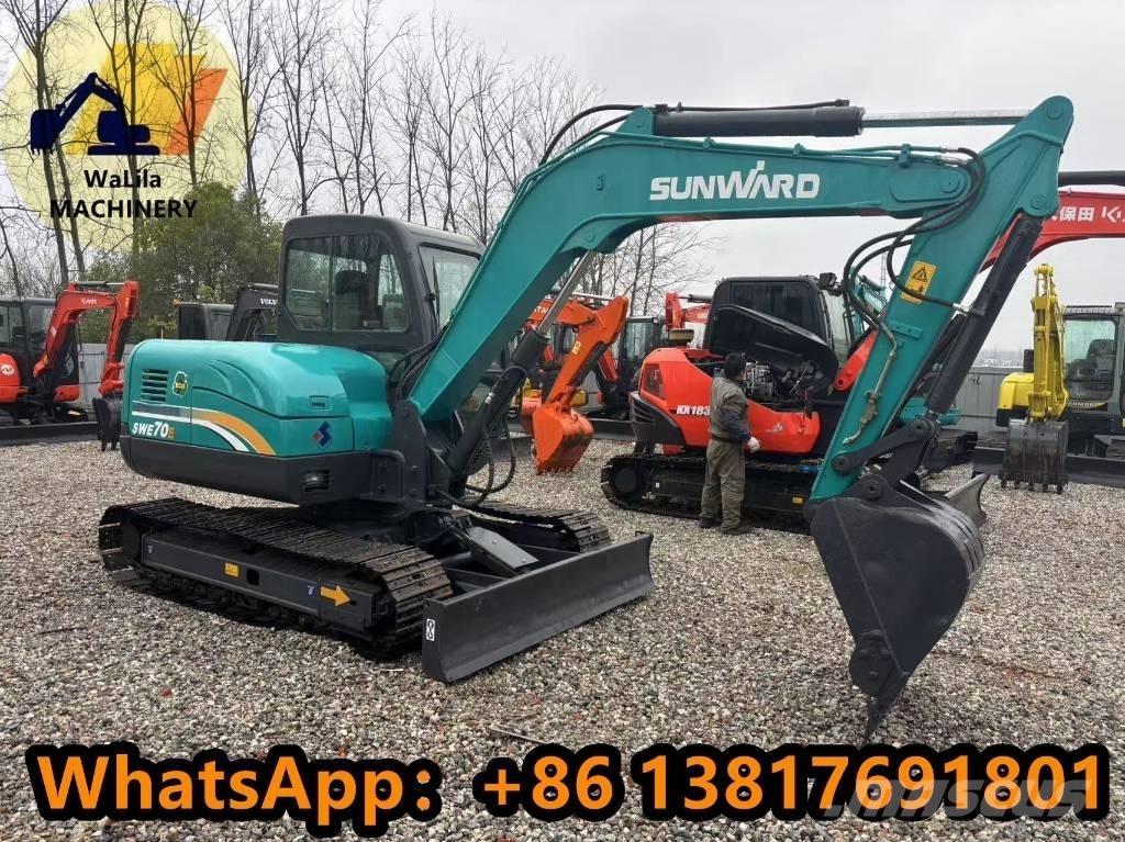 Sunward SWE 70 E Mini ekskavatörler, 7 tona dek