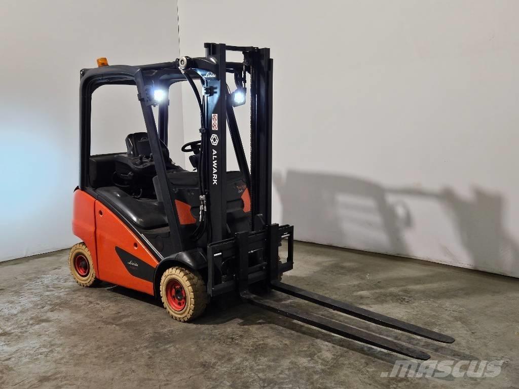 Linde H18T LPG'li forkliftler