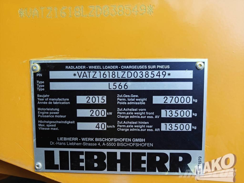 Liebherr L 566 Tekerlekli yükleyiciler