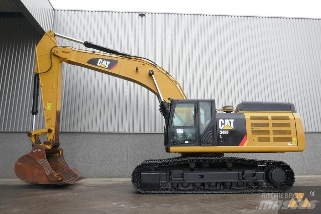 CAT 349FL Paletli ekskavatörler