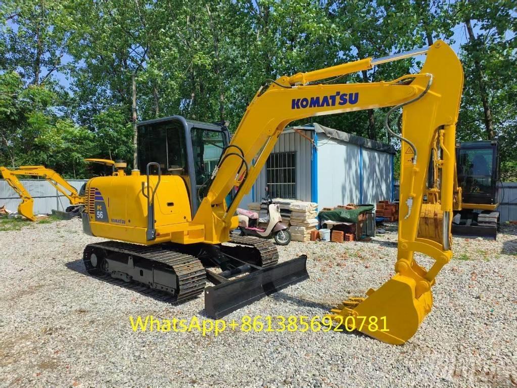 Komatsu PC 56 Mini ekskavatörler, 7 tona dek