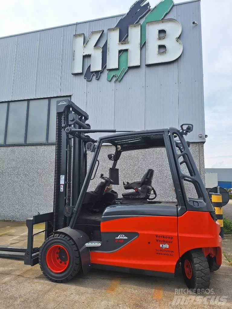 Linde E 45 Elektrikli forkliftler