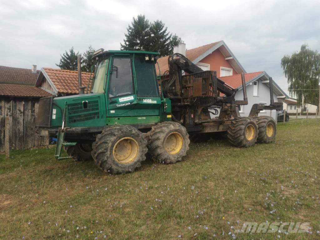  Forwarder Timberjack Tomruk yükleyici traktörler