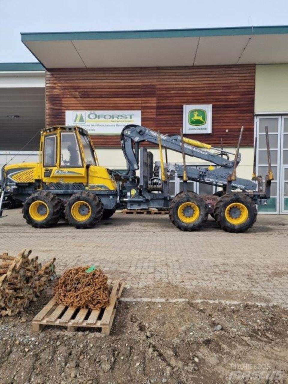 Eco Log 574 E Tomruk yükleyici traktörler