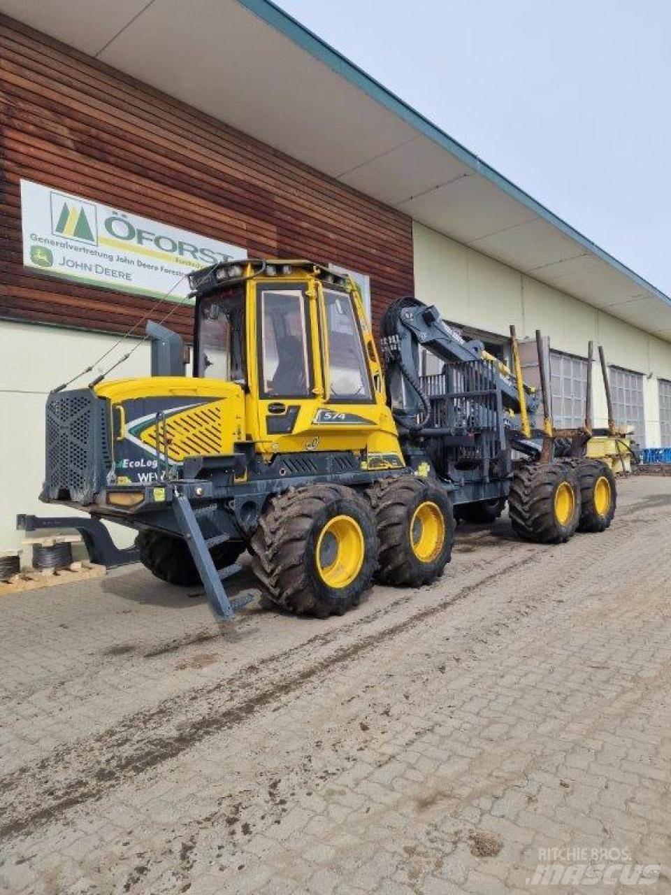 Eco Log 574 E Tomruk yükleyici traktörler