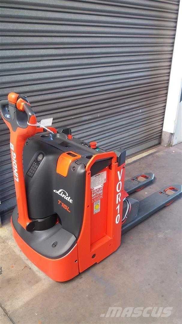 Linde T16L Yaya kumandali istif makinasi
