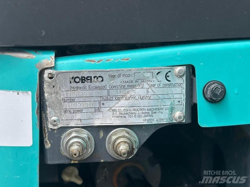 Kobelco SK17SR Mini ekskavatörler, 7 tona dek