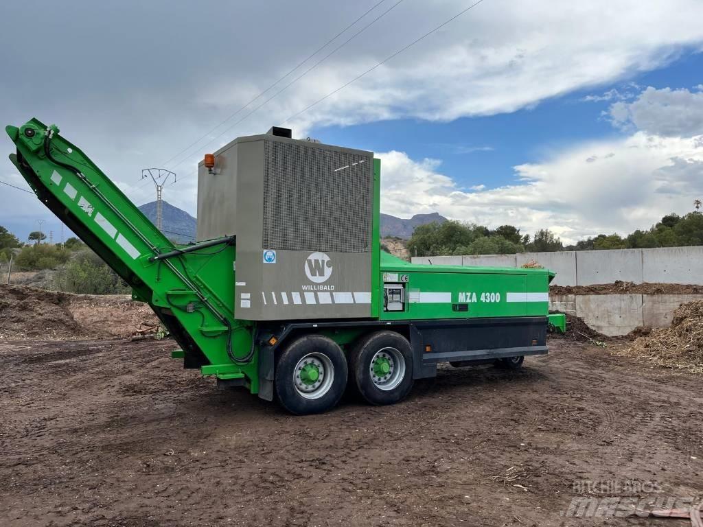 Willibald MZA 4600 Ağaç öğütücüler