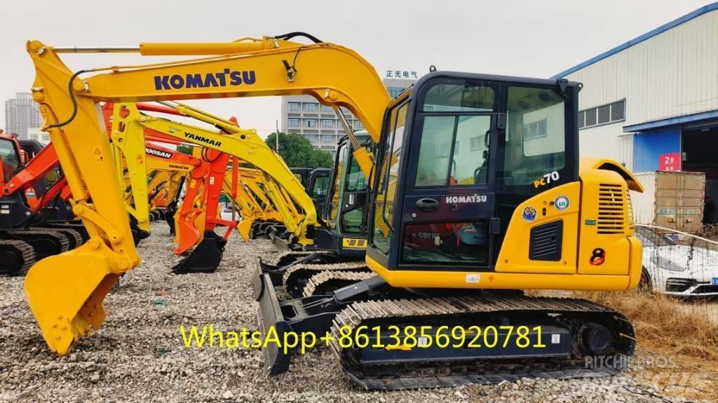 Komatsu PC 70-8 Paletli ekskavatörler