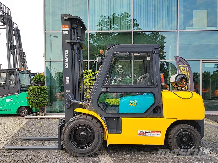 Komatsu FG40T-7 LPG'li forkliftler