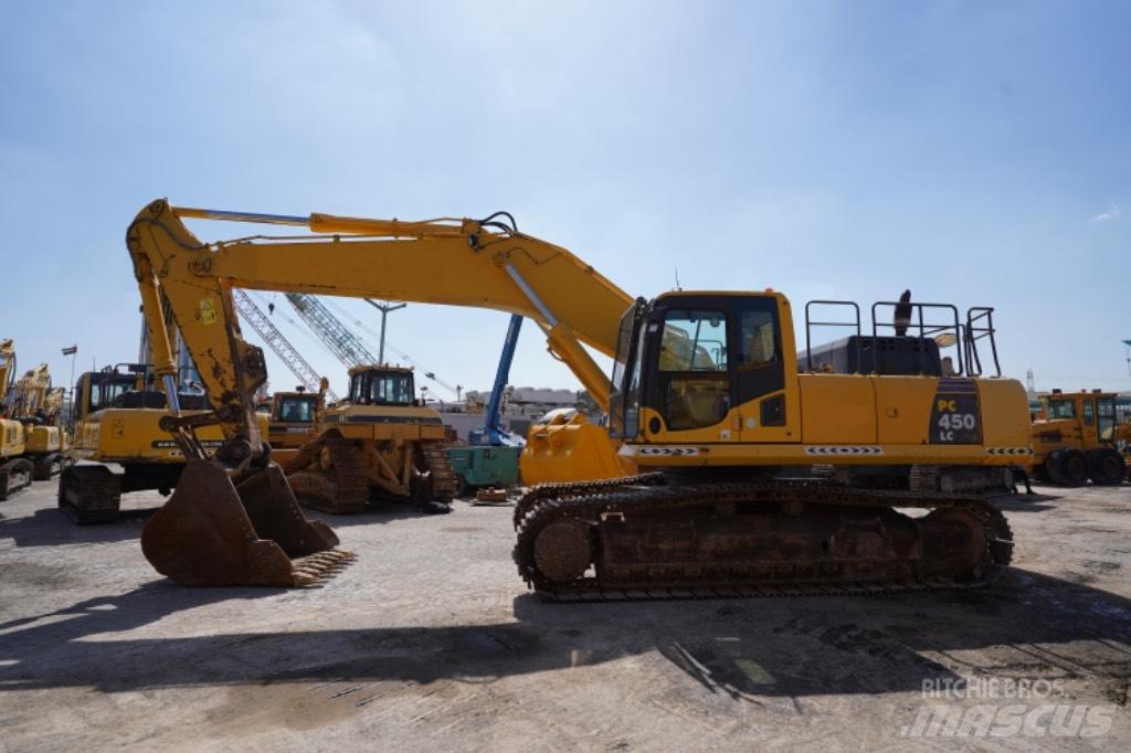 Komatsu PC450LC-8 Paletli ekskavatörler