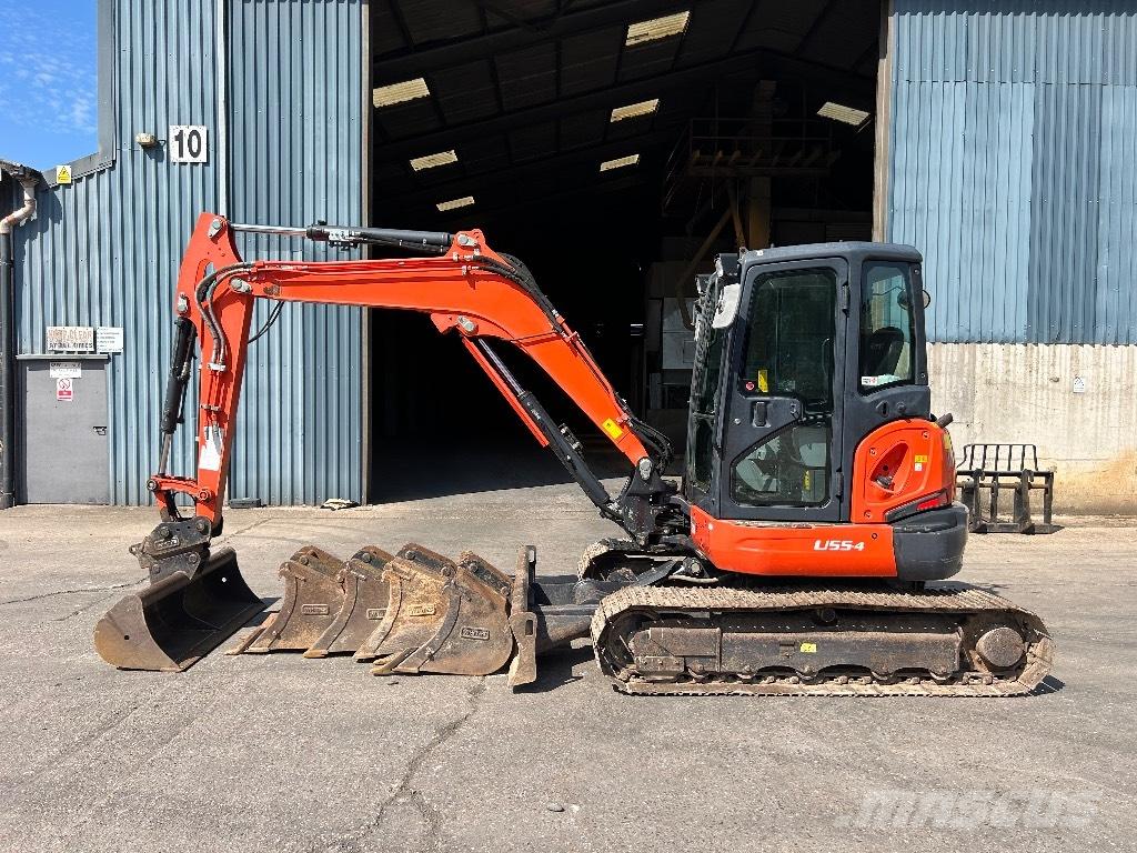 Kubota U 55-4 Mini ekskavatörler, 7 tona dek