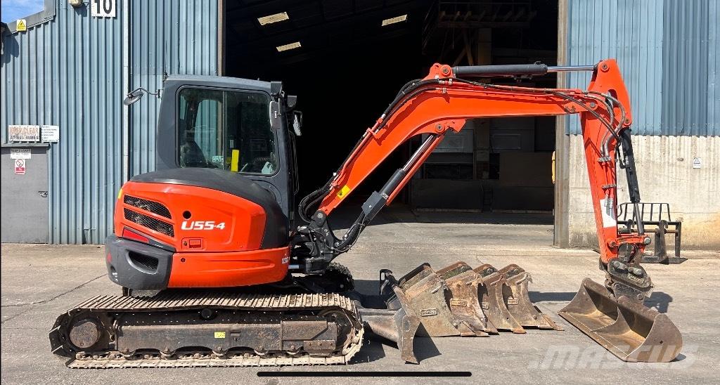 Kubota U 55-4 Mini ekskavatörler, 7 tona dek
