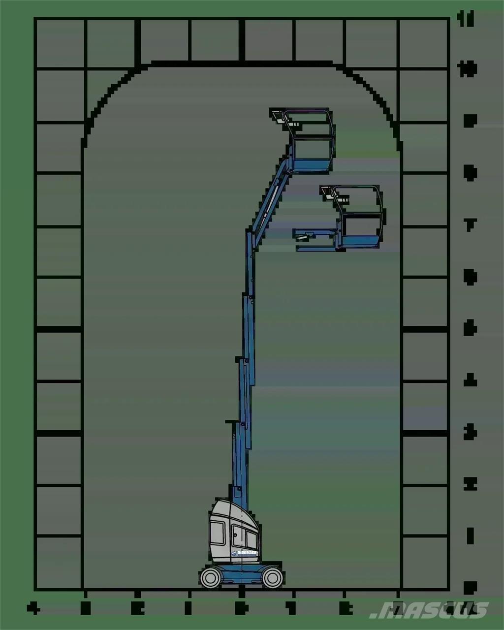 JLG Toucan 10E-L Körüklü personel platformları
