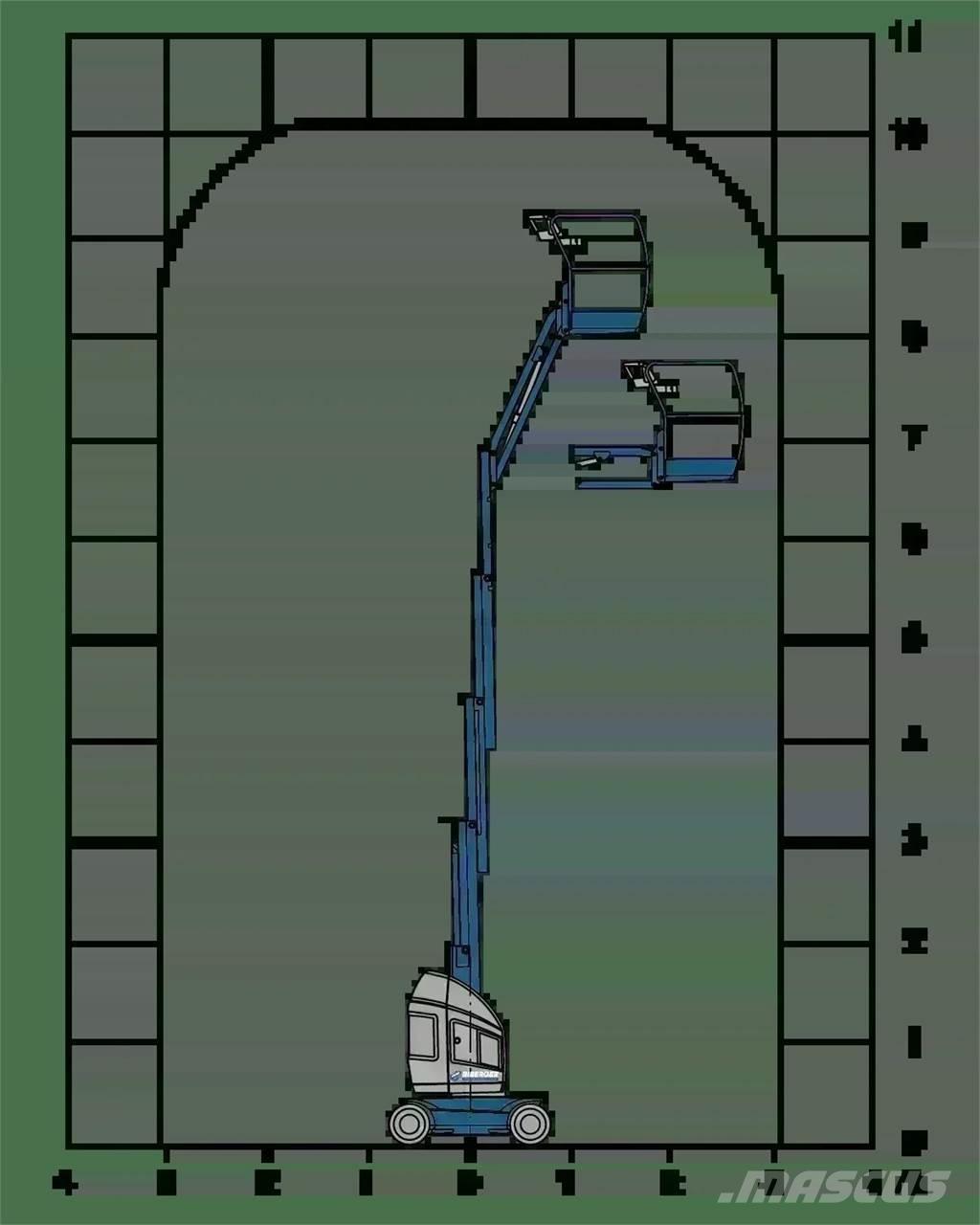 JLG Toucan 10E-L Körüklü personel platformları