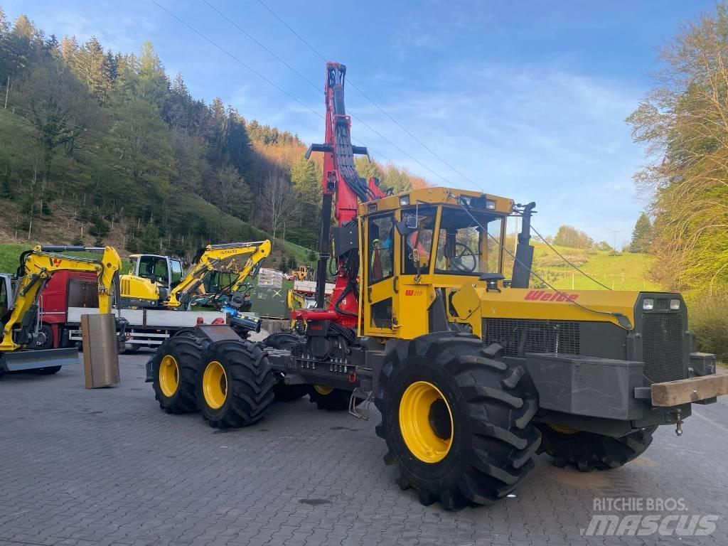 Welte W 210 Sürütücüler