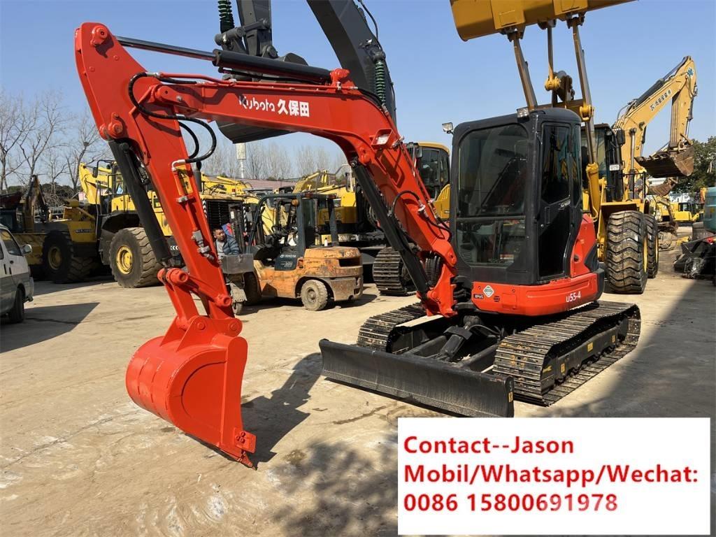 Kubota U 55-4 Mini ekskavatörler, 7 tona dek