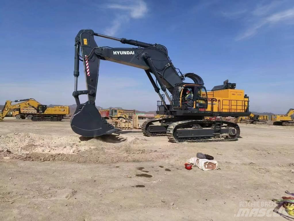 Hyundai HX1250 Paletli ekskavatörler