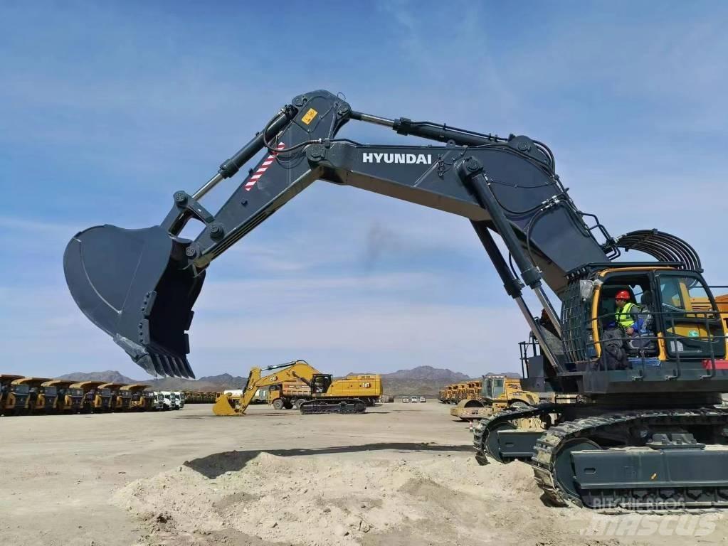 Hyundai HX1250 Paletli ekskavatörler