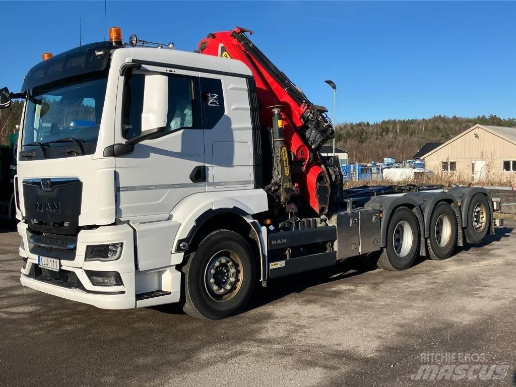MAN TGS 35.510 Araç üzeri vinçler