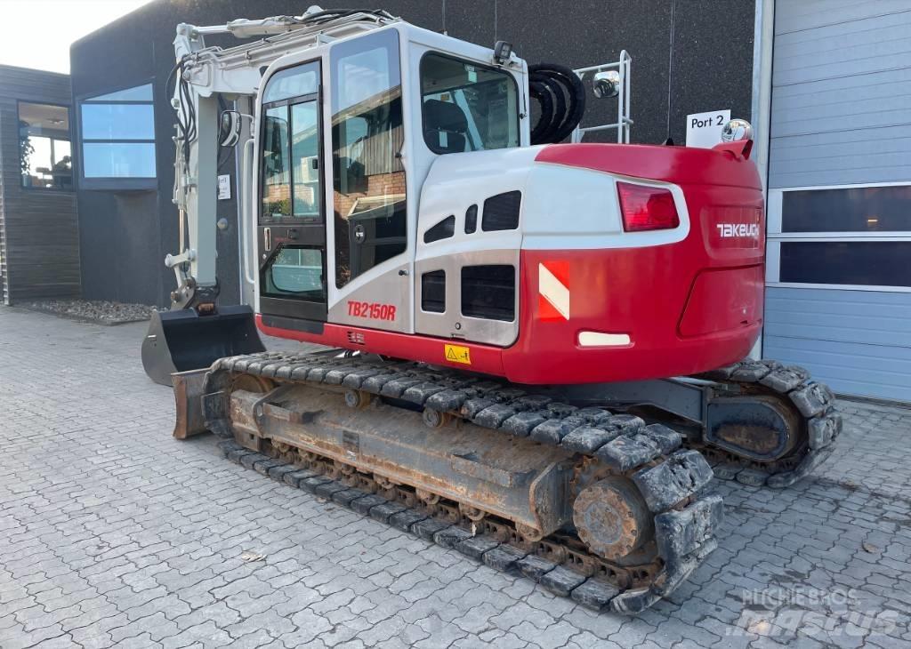 Takeuchi TB2150R Paletli ekskavatörler