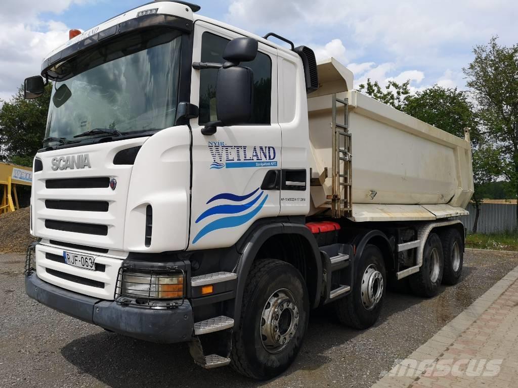Scania G 480, 8x4 Damperli kamyonlar