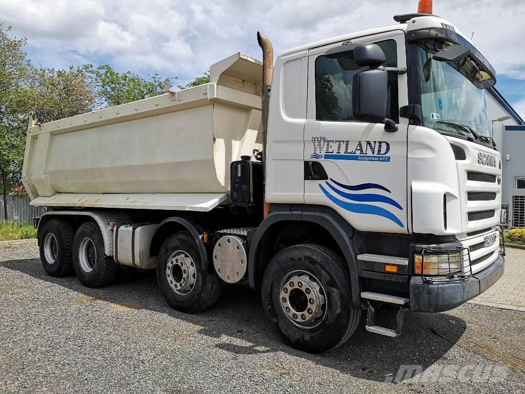 Scania G 480, 8x4 Damperli kamyonlar