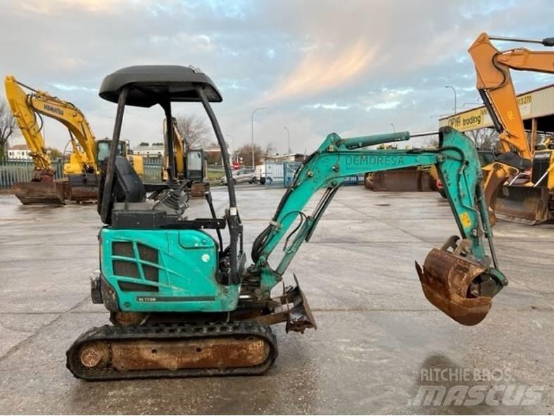 Kobelco SK 17 SR Mini ekskavatörler, 7 tona dek