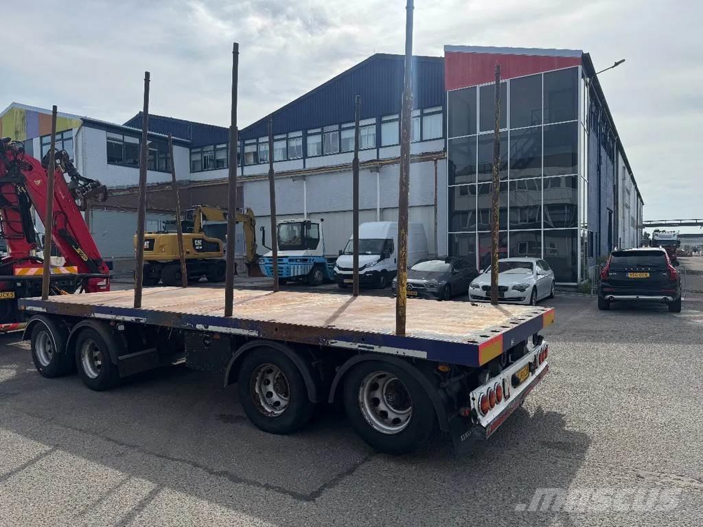 Kel-Berg D36B4 Flatbed römorklar