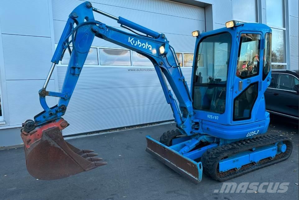 Kubota U25 -3 Mini ekskavatörler, 7 tona dek