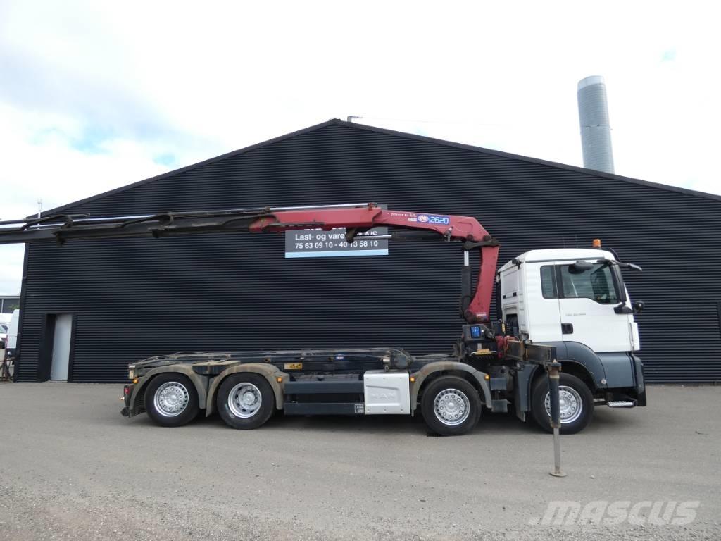 MAN TGS 35.460 Araç üzeri vinçler