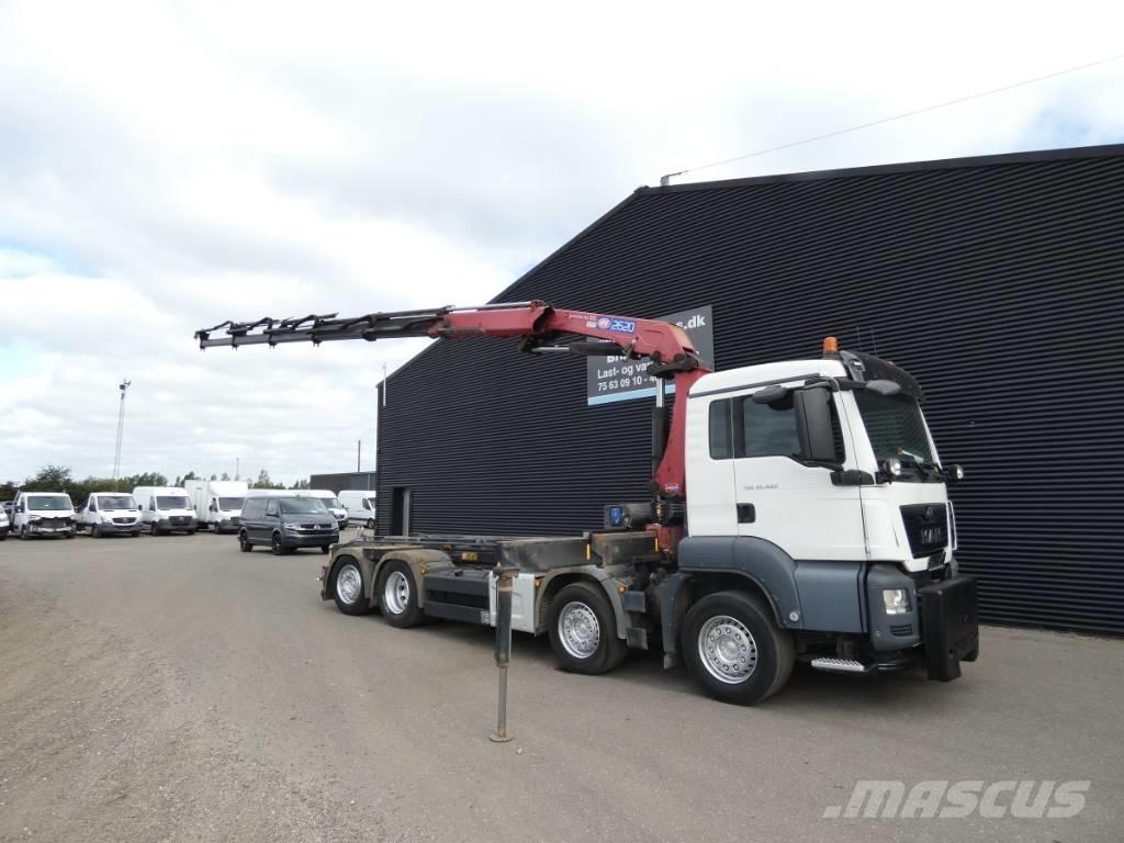 MAN TGS 35.460 Araç üzeri vinçler
