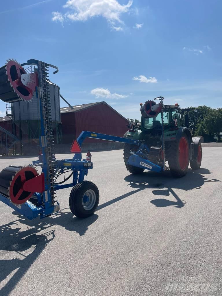 BCS 2 stk 8" + dolly Kendi yürür saman makinaları