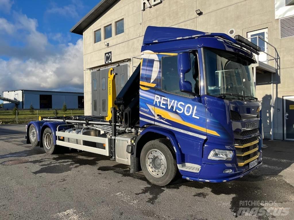 DAF XD 450 FAN Araç üzeri vinçler
