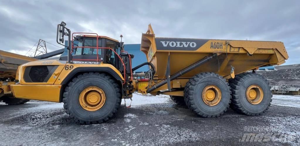 Volvo A 60 H Belden kirma kaya kamyonu