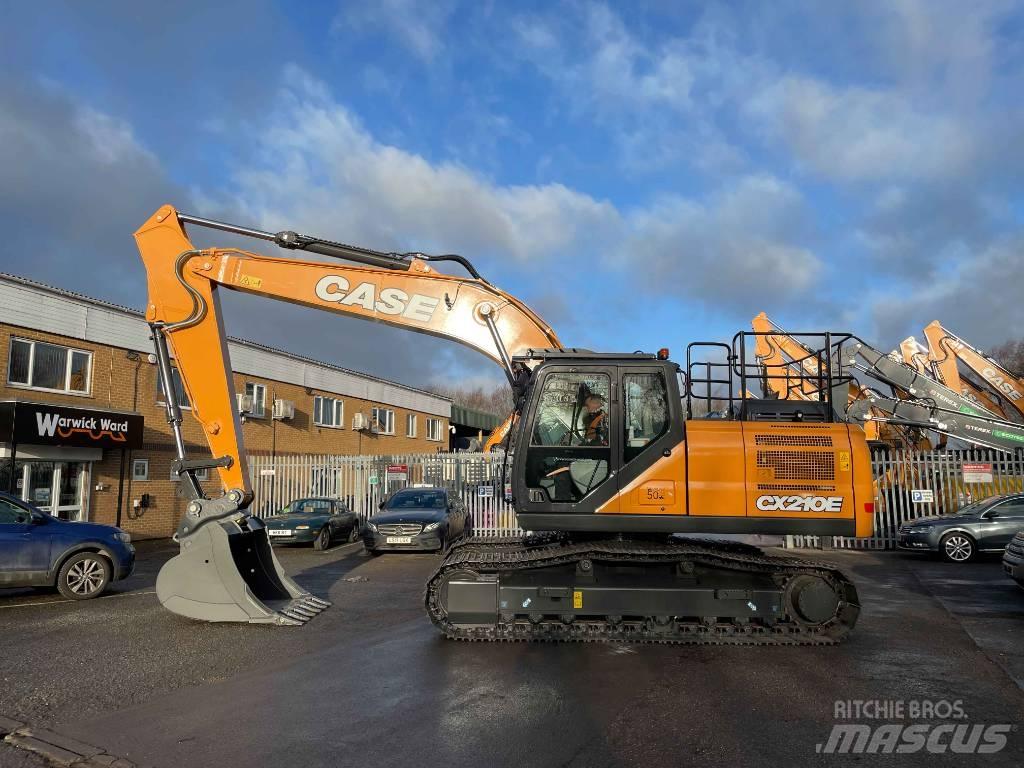 CASE CX 210 E Paletli ekskavatörler