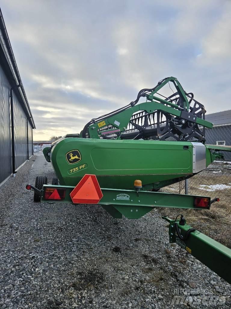 John Deere 735 PF Biçerdöver kafaları
