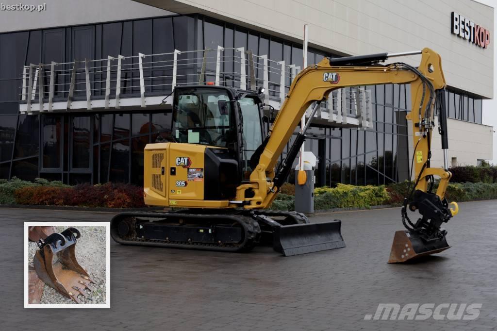 CAT 305 CR Mini ekskavatörler, 7 tona dek