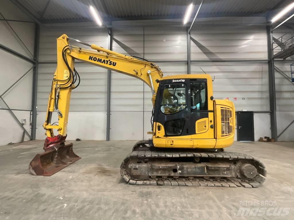Komatsu PC 138 US-10 Paletli ekskavatörler