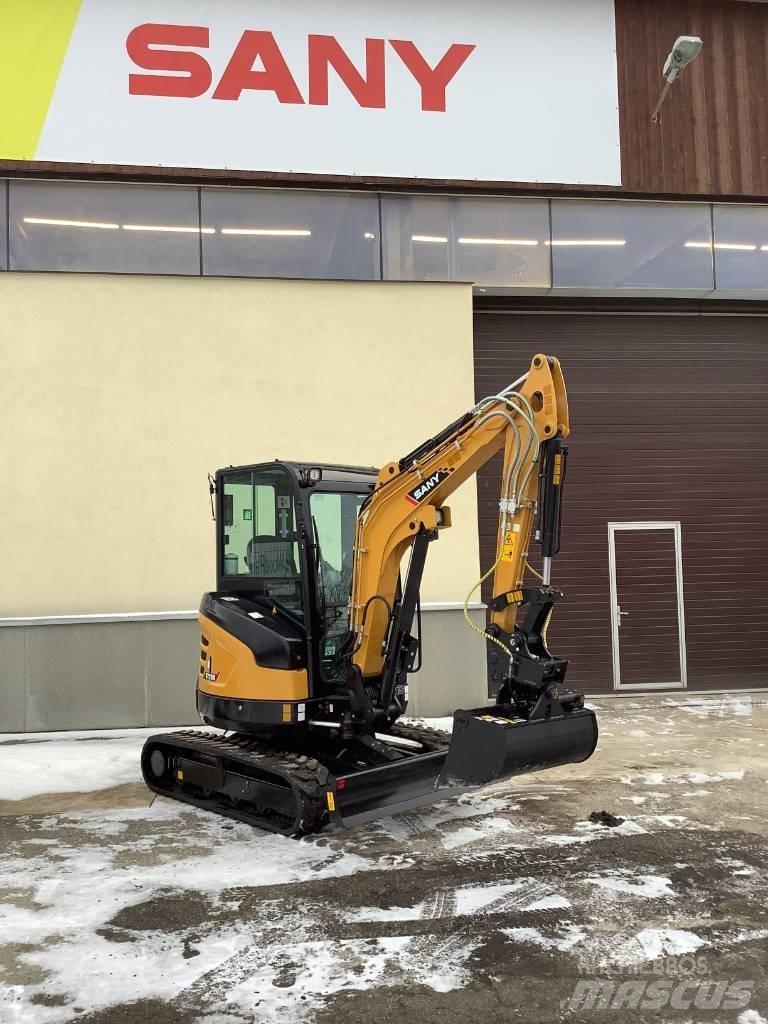 Sany SY26U Mini ekskavatörler, 7 tona dek