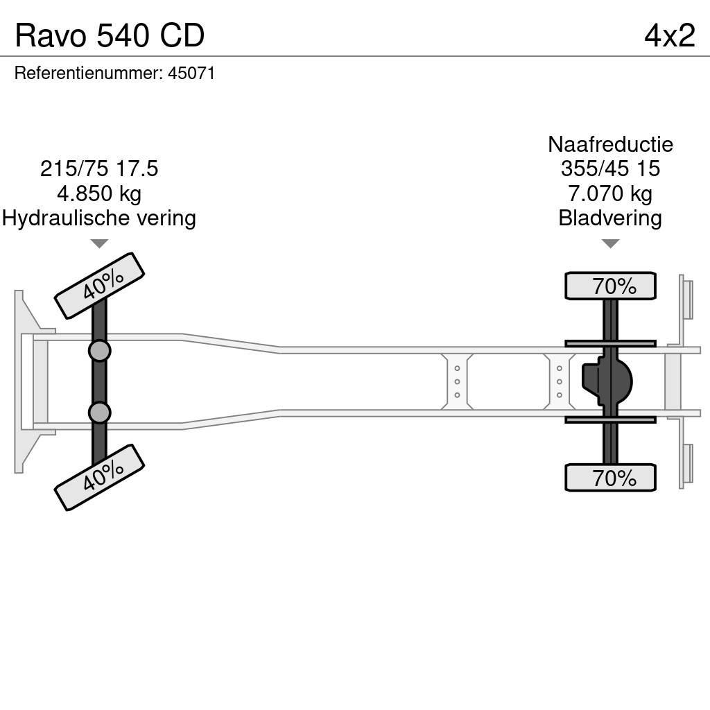Ravo 540 CD Süpürme kamyonları